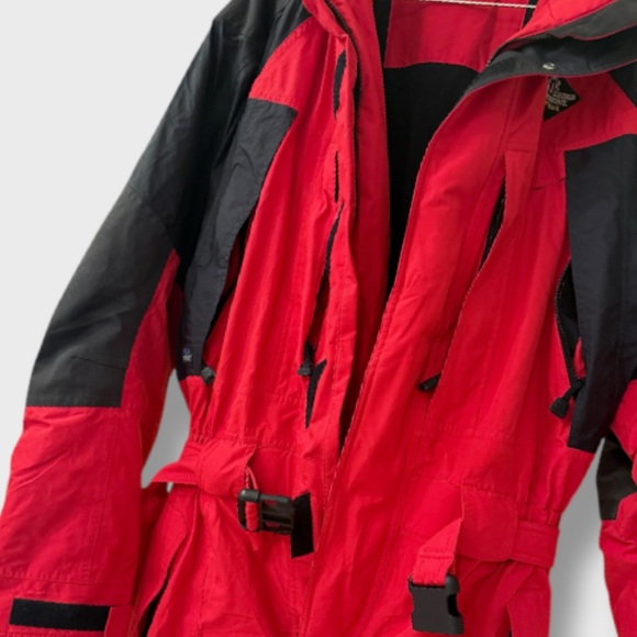 Fila Mens Ski Team Snowsuit | USA XXL | Red + Black |  Red/Blk | $120 - Picture 4 of 12